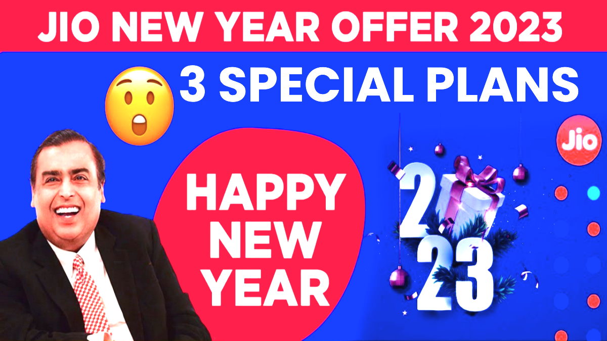 JIO NEW YEAR - 3 SPECIAL PLANS